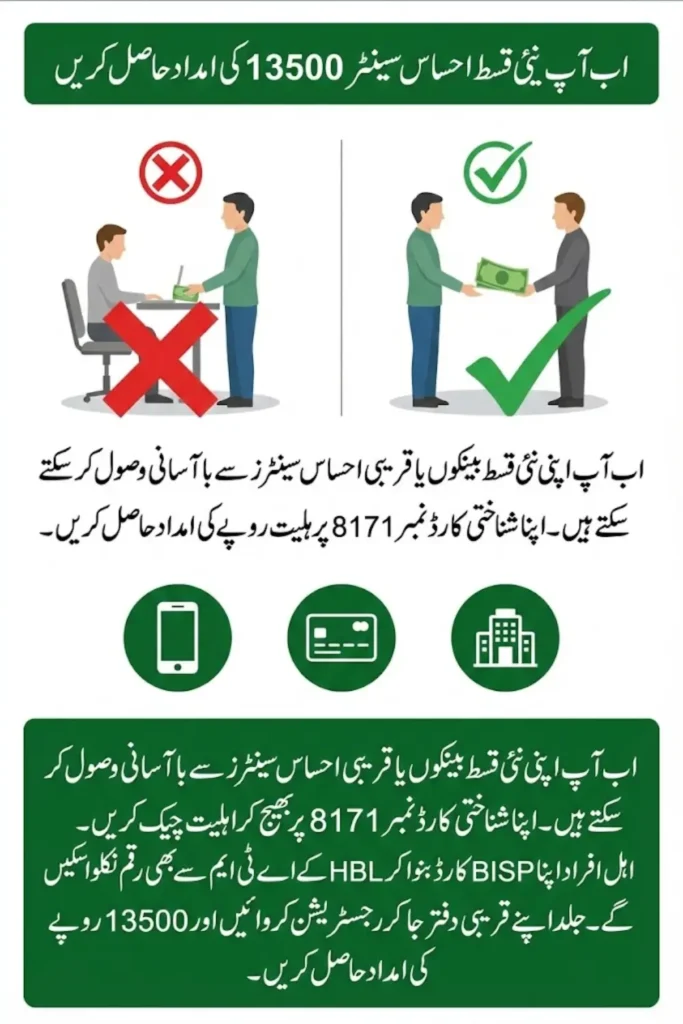 BISP 8171 Payment Method Changed New Update 2026