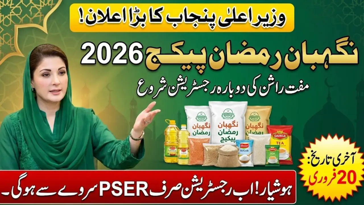 Re-Registration Of Ramazan Package Program PSER Survey 2026