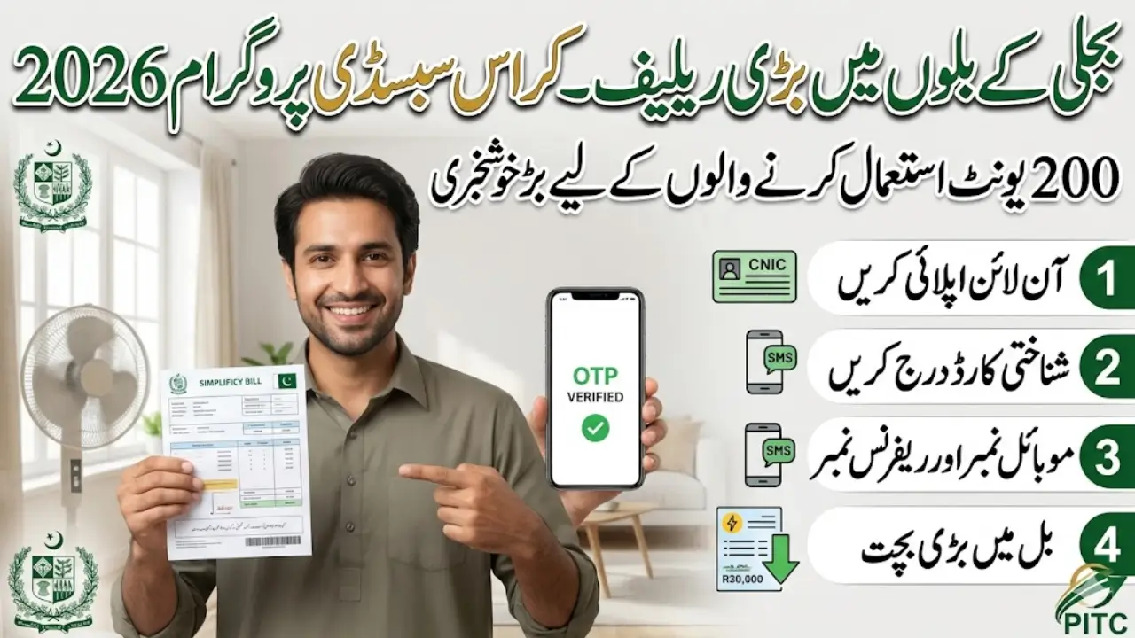 Cross Subsidy Program Online Apply via css.pitc.com.pk Step by Step Guide